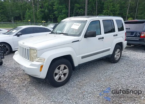 2012 Jeep Liberty Sport из США, поврежденный, VIN 1C4PJLAKXCW145609